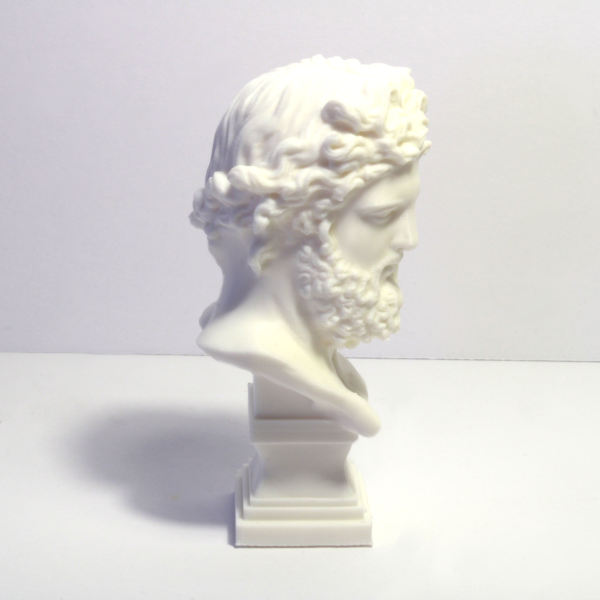 Zeus Bust - Greek King of the Gods - 4 Inches - Image 3