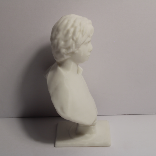 Young Gaul Boy Bust – From the Louvre – 4 Inches - Image 3