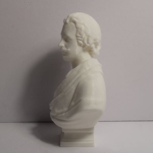Anthony van Dyck Bust – Flemish Painter – From the Louvre – 4 Inches - Image 2