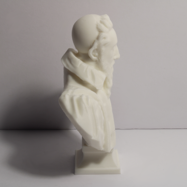 Guillaume Du Vair Bust – French Statesman and Philosopher – From the Louvre – 4 Inches - Image 3