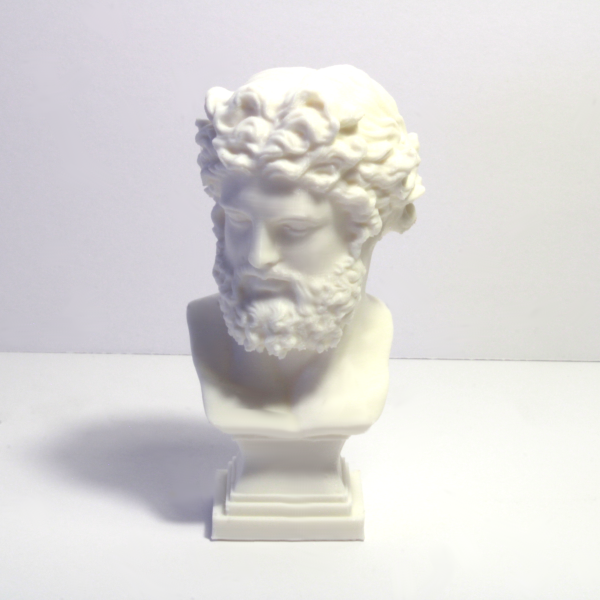 Zeus Bust - Greek King of the Gods - 4 Inches