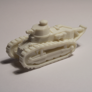 Renault FT Tank - World War I Era - 1:46 - 3 Inches