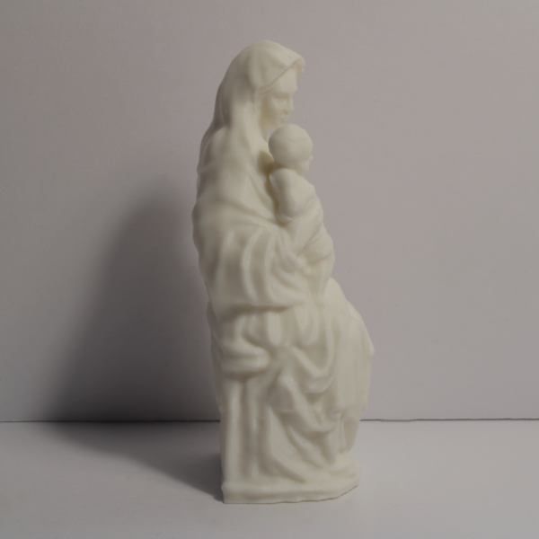 The Virgin and the Child – by Jacopo della Quercia – at Louvre - 4 Inches - Image 3