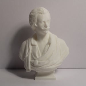Anthony van Dyck Bust – Flemish Painter – From the Louvre – 4 Inches