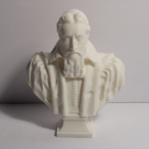 Guillaume Du Vair Bust – French Statesman and Philosopher – From the Louvre – 4 Inches