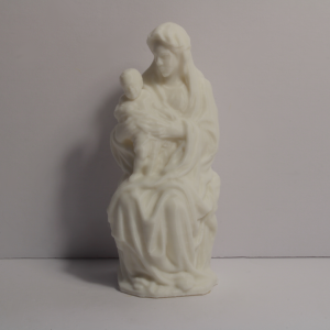 The Virgin and the Child – by Jacopo della Quercia – at Louvre - 4 Inches