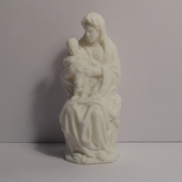 The Virgin and the Child – by Jacopo della Quercia – at Louvre - 4 Inches