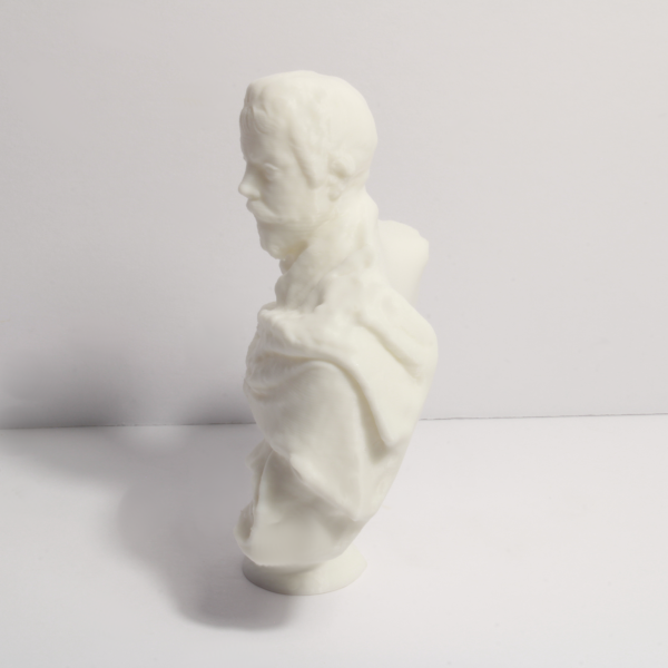 Annibale Carracci Bust – Italian Baroque Painter – From the Louvre – 4 Inches - Image 2